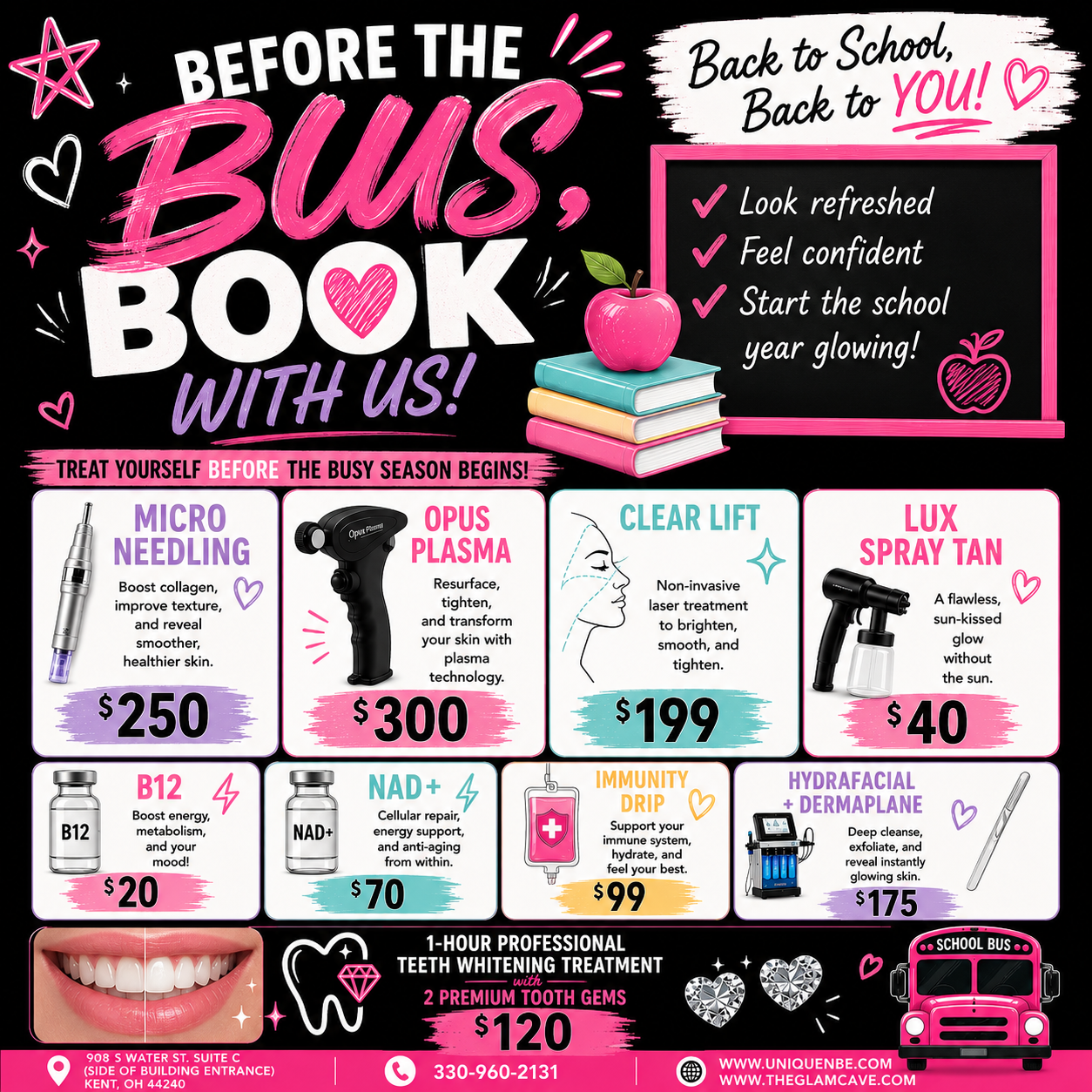 Fall Face Reset Back 2 School